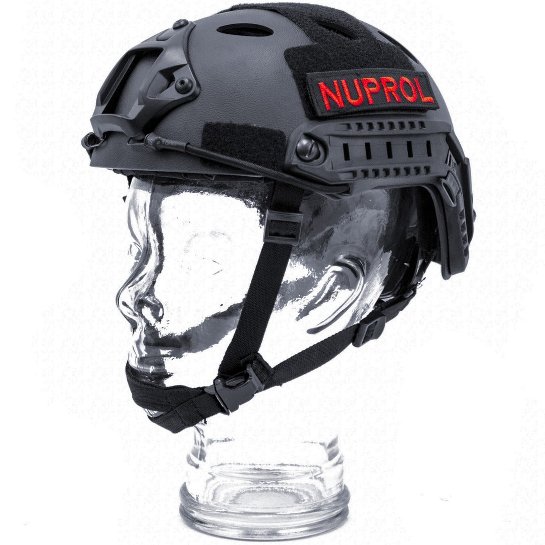 Nuprol FAST Railed Helmet (Black) (N)