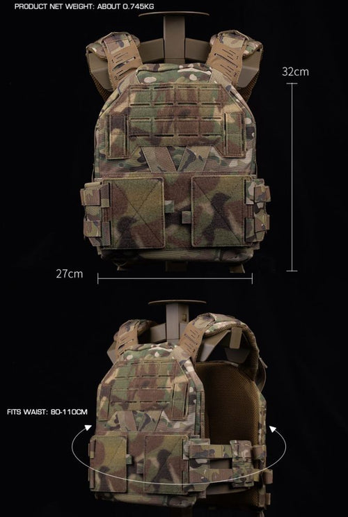 Big Foot KZ Tactical Plate Carrier (Grey) (I)