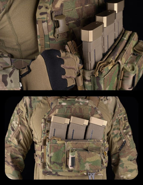 Big Foot KZ Tactical Plate Carrier (Black) (I)
