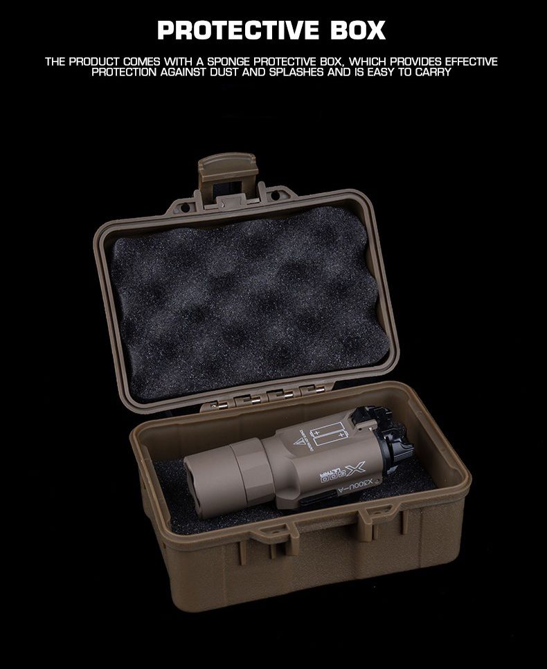WoSport - X300-A Flashlight Torch (SF Model - Tan) (I)