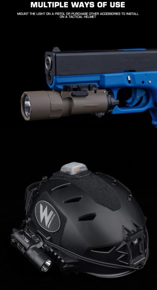 WoSport - X300-A Flashlight Torch (SF Model - Tan) (I)