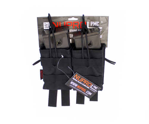 Nuprol NP PMC G36 Double Open Mag Pouch (Black) (N)