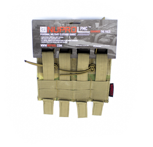 Nuprol NP PMC G36 Double Open Mag Pouch (Camo) (N)