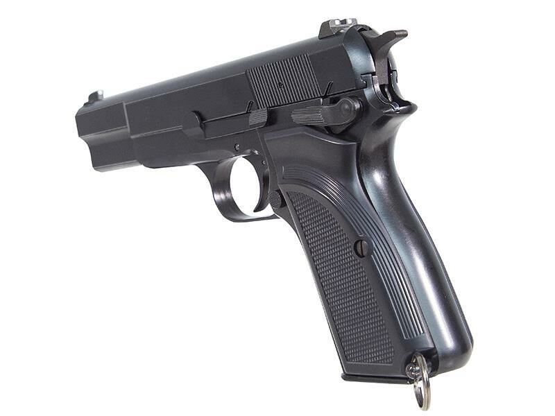 WE Browning Hi-Power MK3 Gas Blowback Pistol (Full Metal - Black)