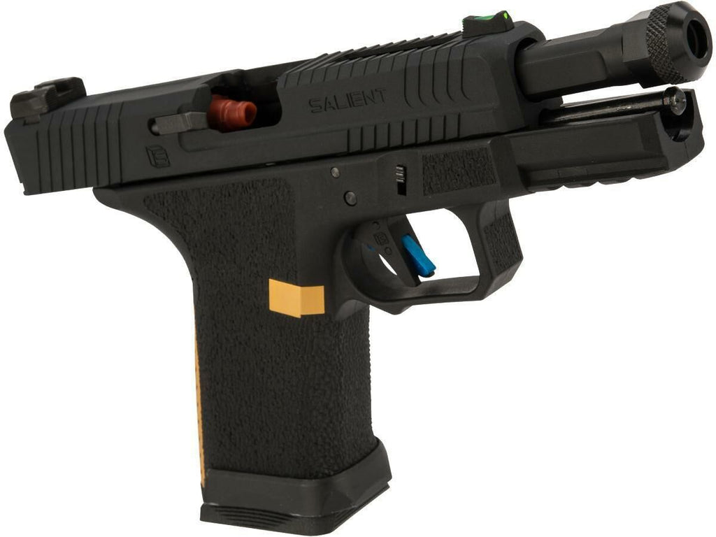 Salient Arms International x EMG BLU Gas Blowback Pistol (Compact - Black)
