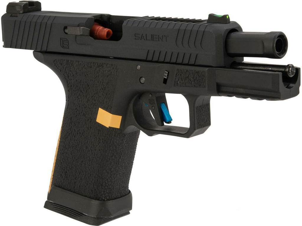 Salient Arms International x EMG BLU Gas Blowback Pistol (Compact - Black)