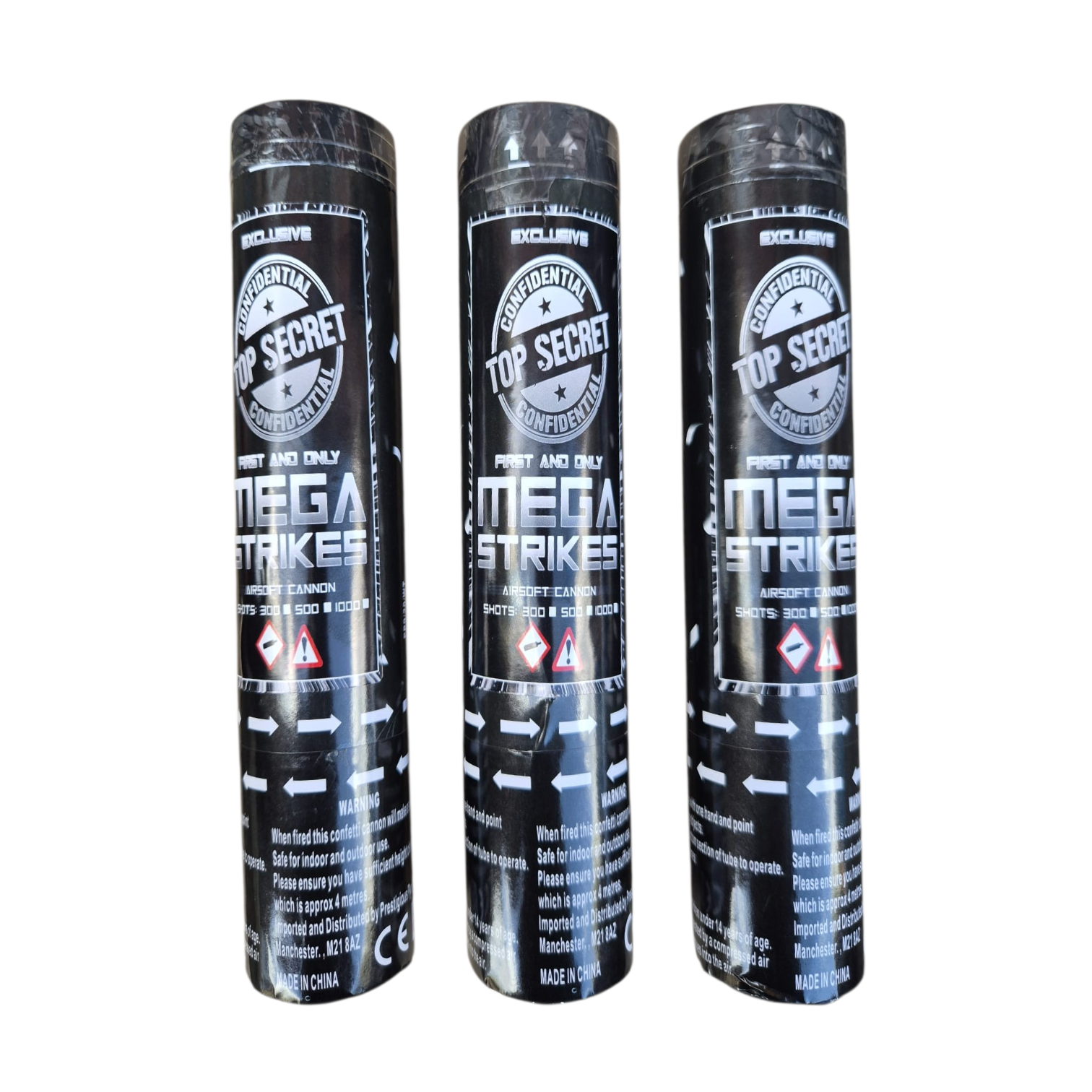 Mega Strikes Airsoft Cannon (1000 shot) (Pack of 10)