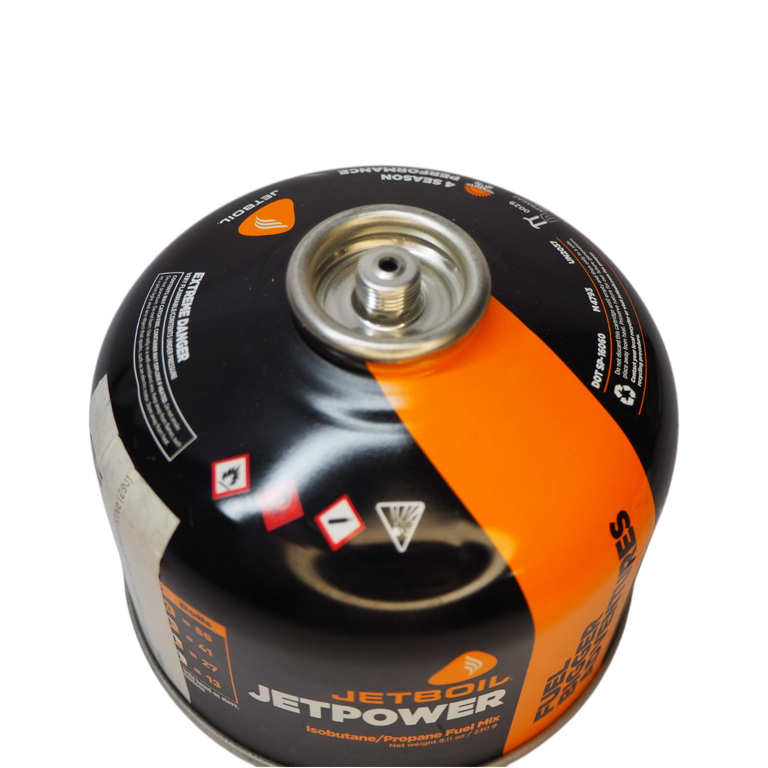 Jetboil Jet Power Gas 230g (COLLECTION ONLY)
