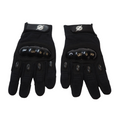 First and Only Airsoft TACTICAL knuckle armour Gloves – Black
