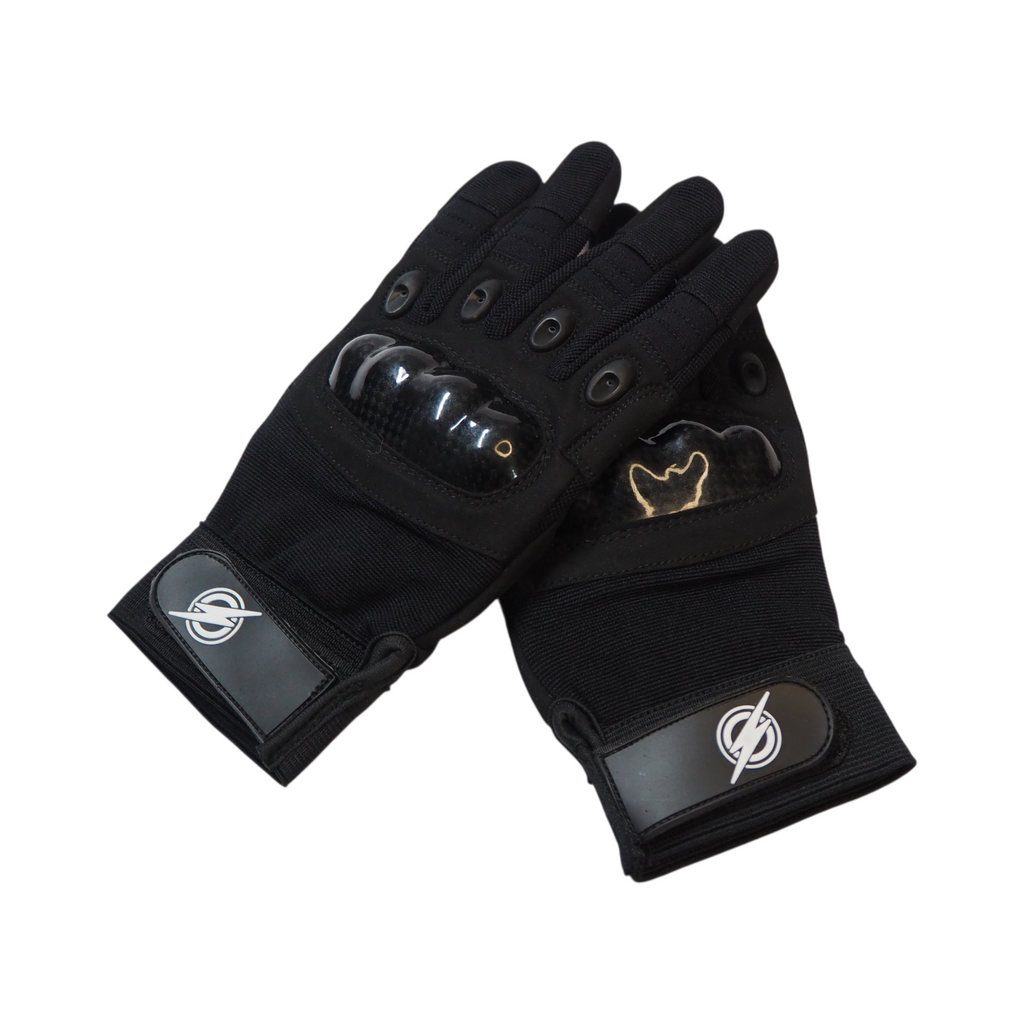 First and Only Airsoft TACTICAL knuckle armour Gloves – Black