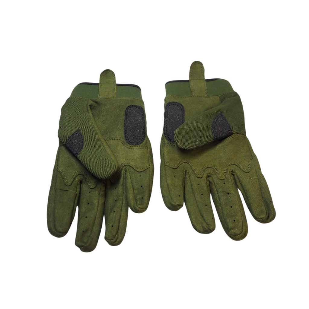 First and Only Airsoft MARKSMAN knuckle armour Gloves – Green