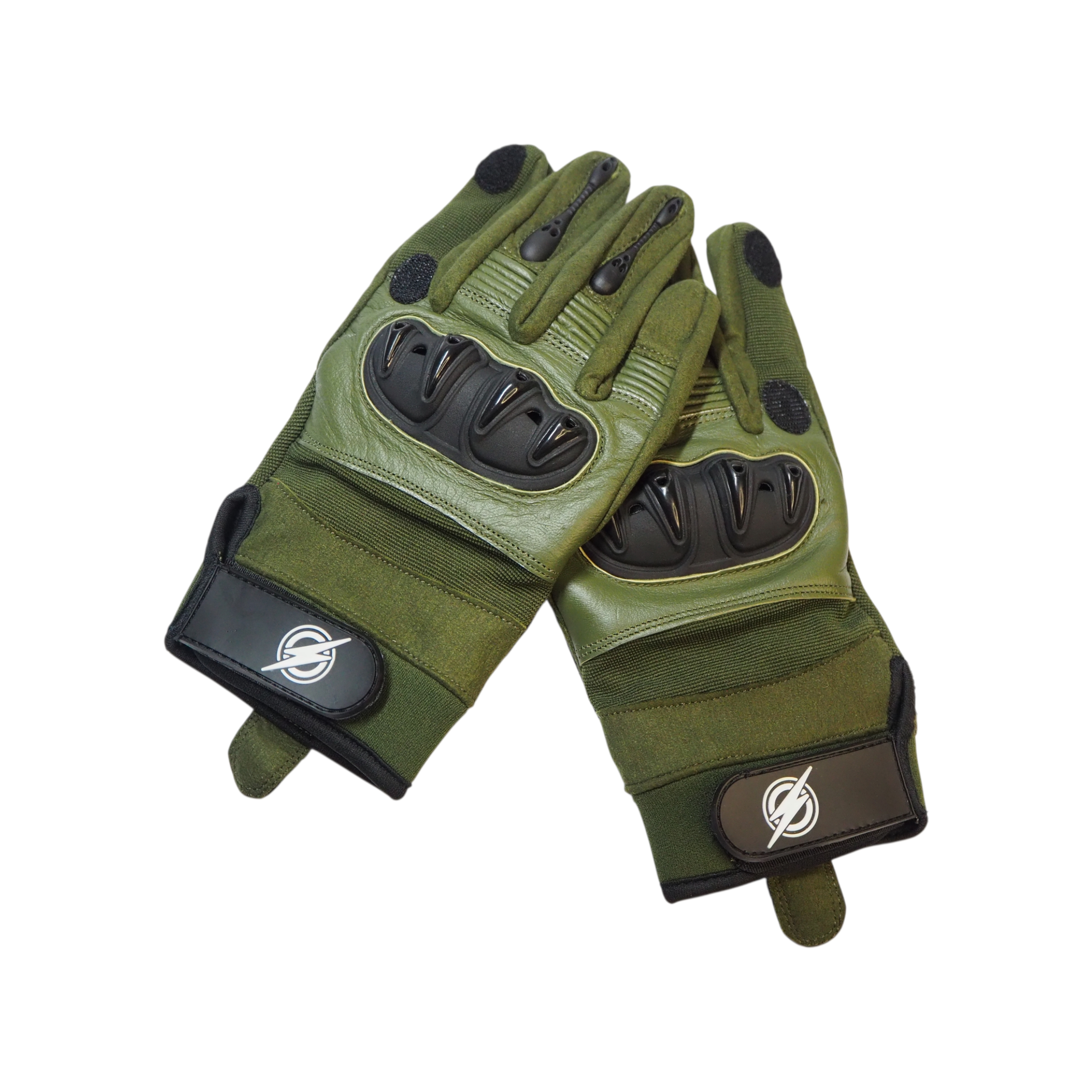 First and Only Airsoft MARKSMAN knuckle armour Gloves – Green