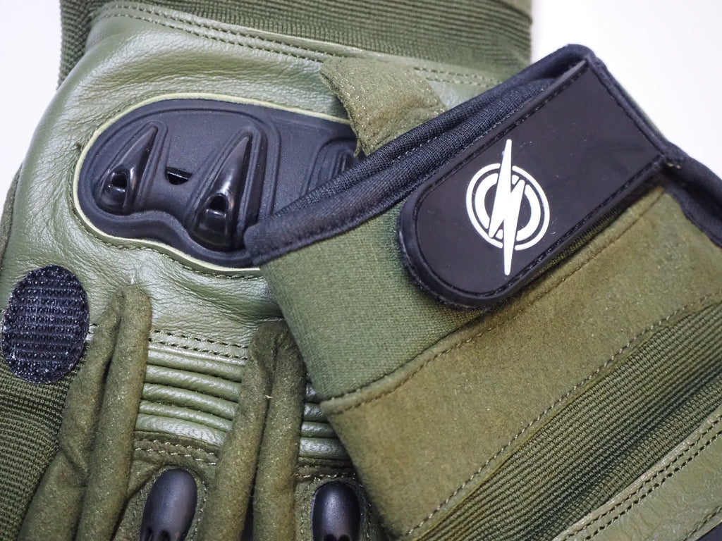 First and Only Airsoft MARKSMAN knuckle armour Gloves – Green