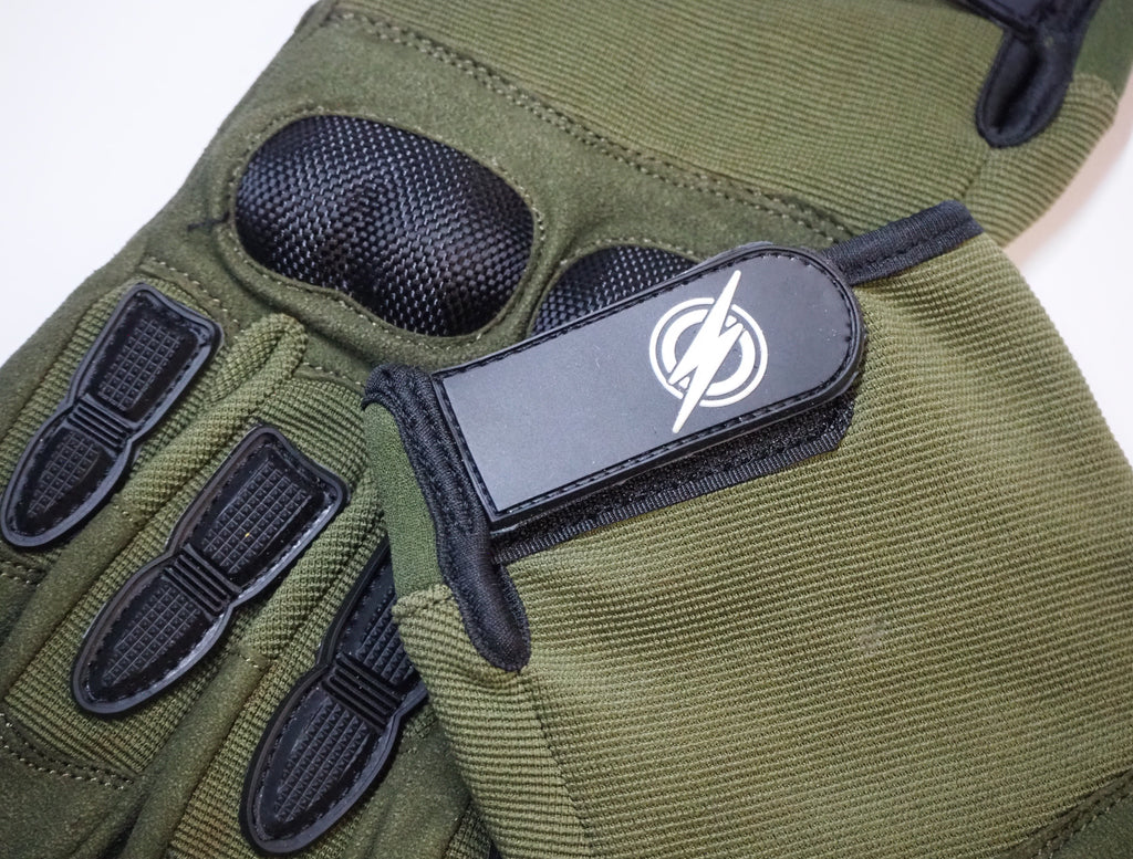 First and Only Airsoft SIEGE knuckle armour Gloves – Green