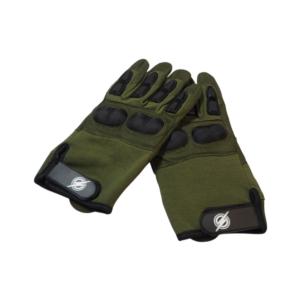 First and Only Airsoft SIEGE knuckle armour Gloves – Green