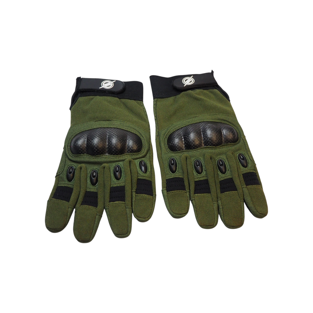 First and Only Airsoft TROOP knuckle armour Gloves – Green