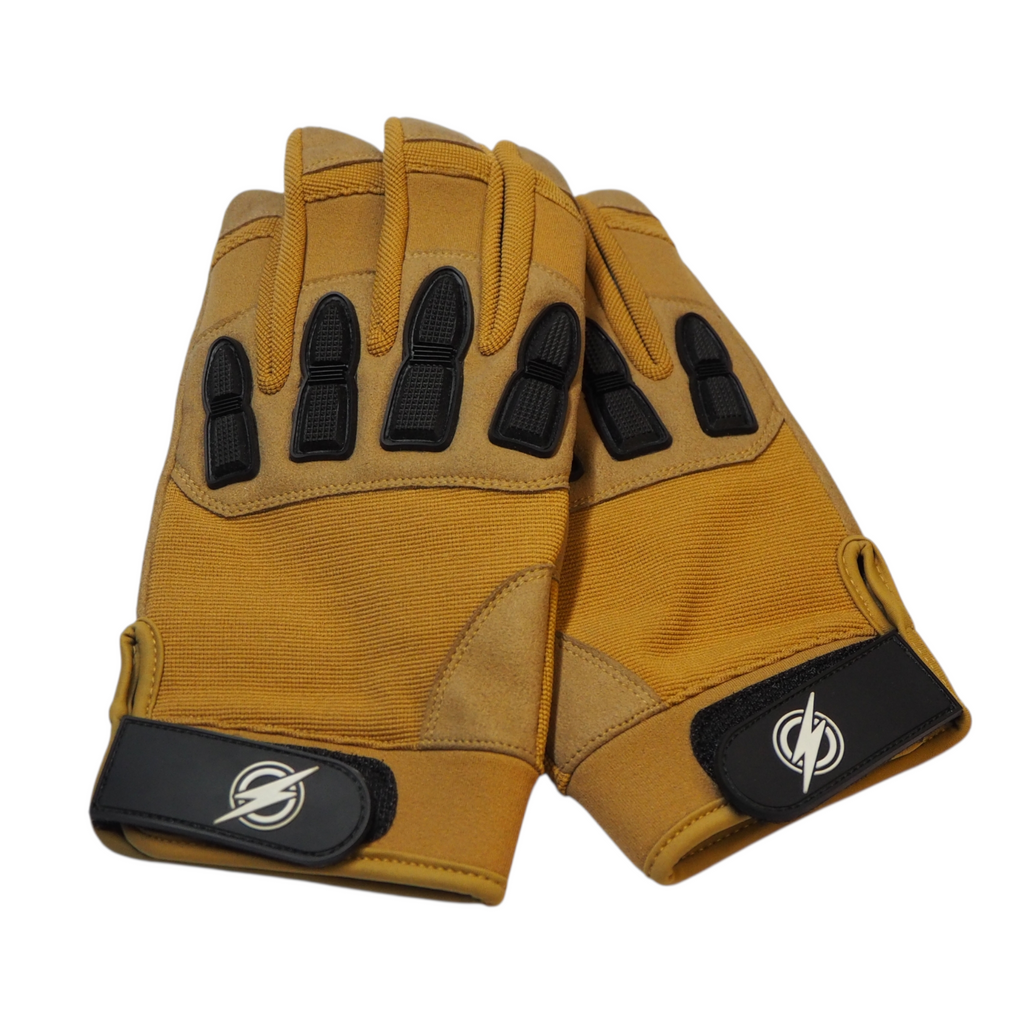 First and Only Airsoft RECON knuckle armour Gloves – Tan