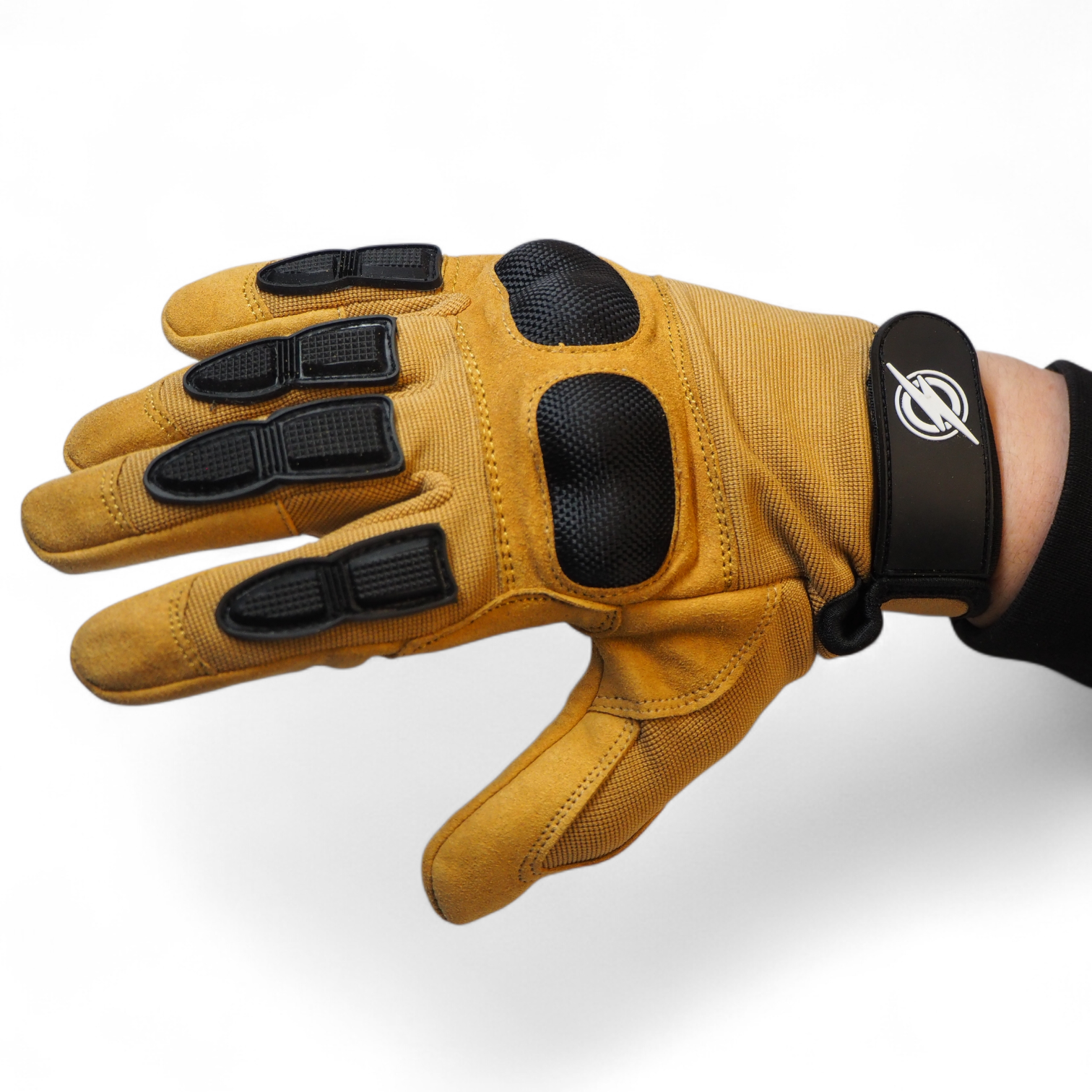 First and Only Airsoft SIEGE knuckle armour Gloves – Tan
