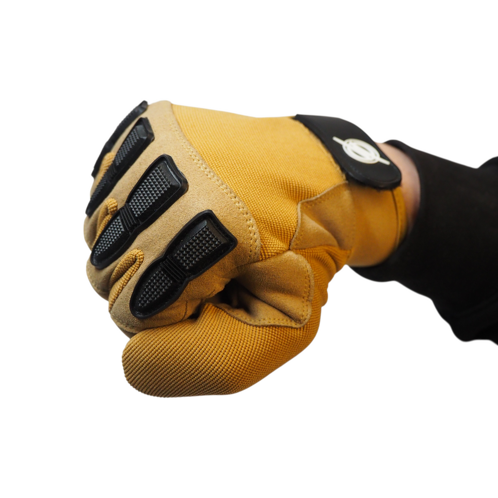 First and Only Airsoft RECON knuckle armour Gloves – Tan