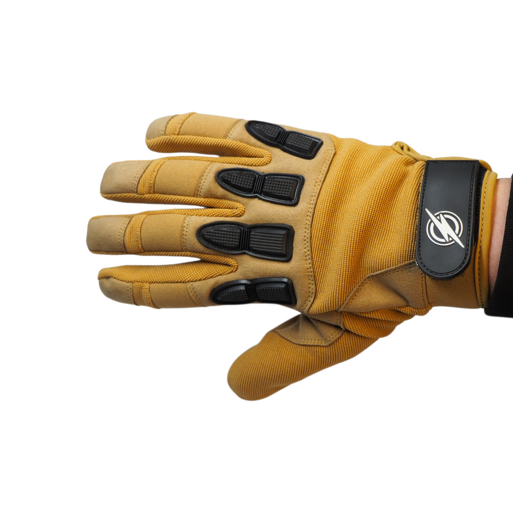 First and Only Airsoft RECON knuckle armour Gloves – Tan