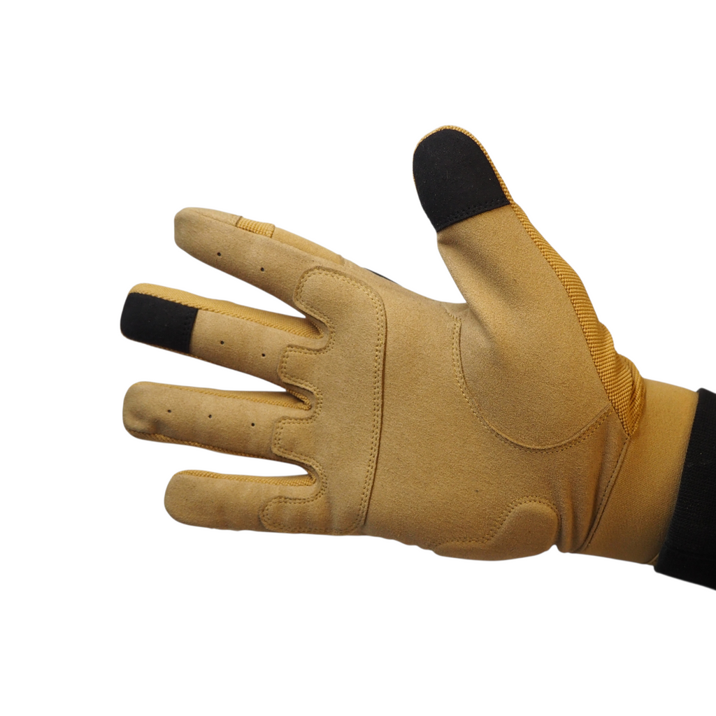 First and Only Airsoft RECON knuckle armour Gloves – Tan