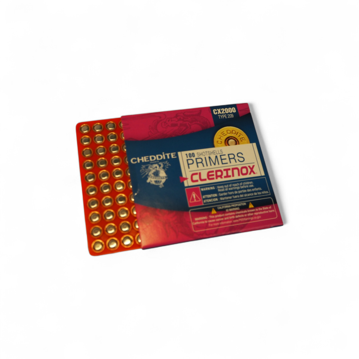 CHEDDITE Pack Of 100 6mm 209 Primers