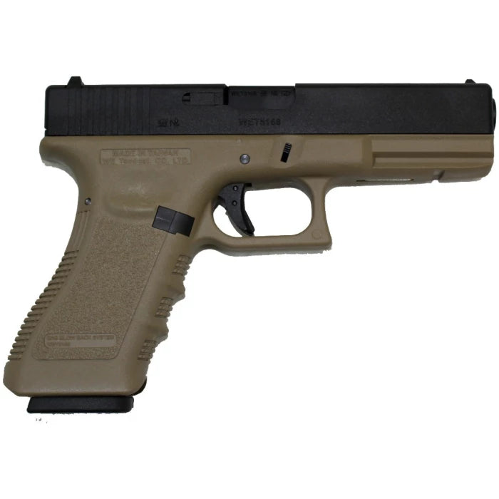 WE EU17 GBB Pistol – Tan
