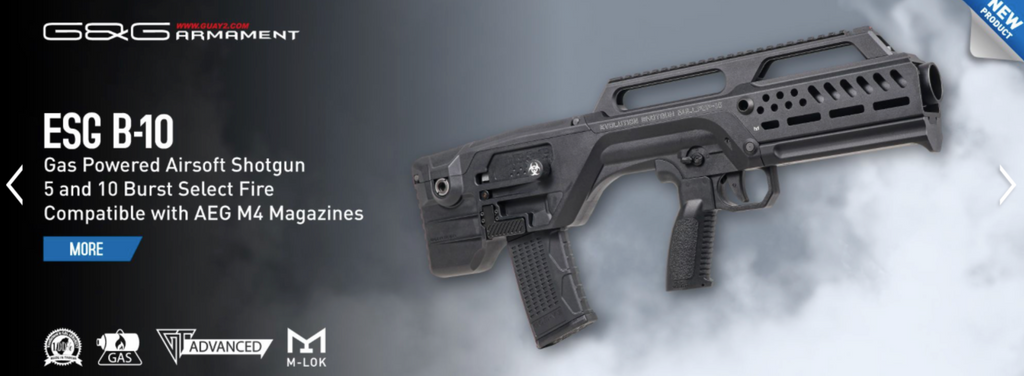 G&G ESG B-10 – Gas Bullpup Platform