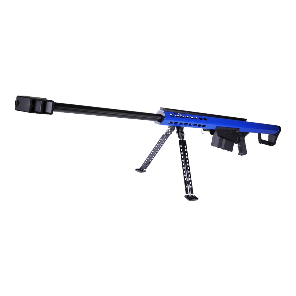 Snow Wolf Barrett M82A1 Spring Sniper Rifle (Dual Tone Blue) (N)