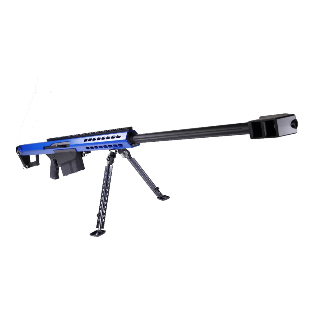 Snow Wolf Barrett M82A1 Spring Sniper Rifle (Dual Tone Blue) (N)