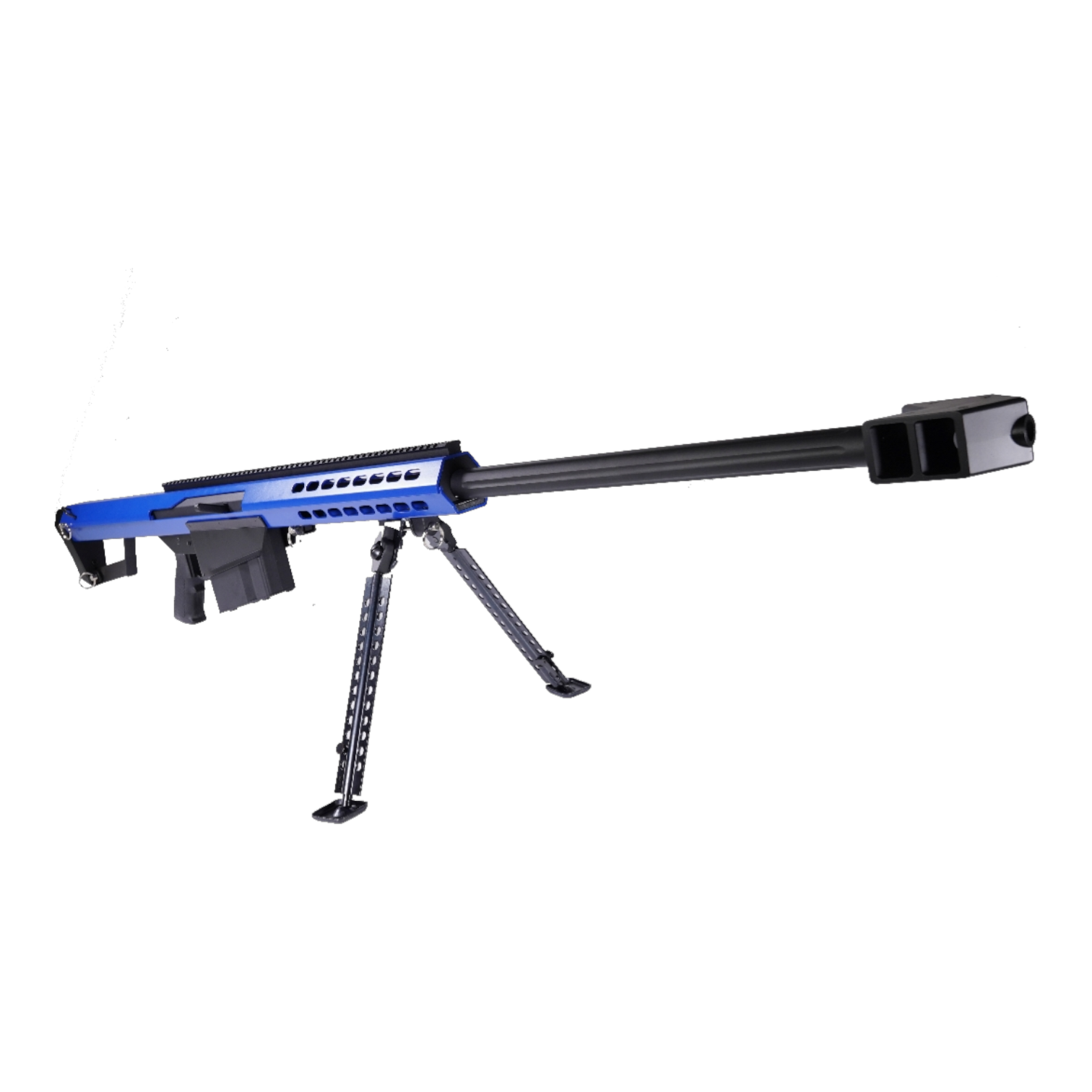 Snow Wolf Barrett M82A1 Spring Sniper Rifle (Dual Tone Blue) (N)