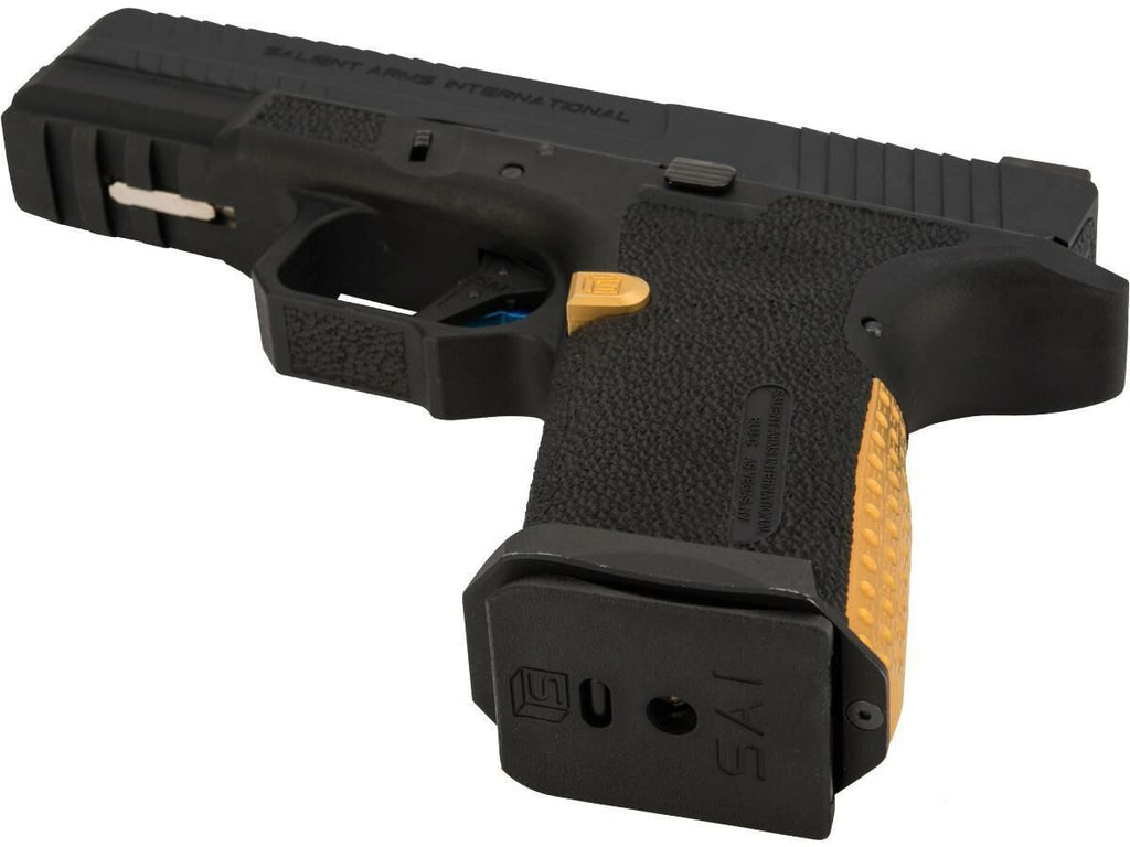 Salient Arms International x EMG BLU Gas Blowback Pistol (Compact - Black)