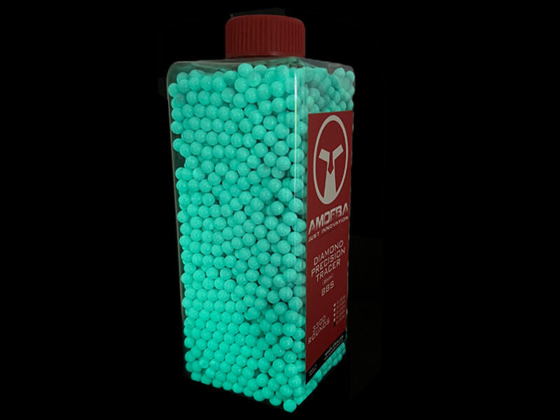 Ares x Amoeba Diamond Precision 0.30g BBs (Blue Tracer - Bottle - 3300)