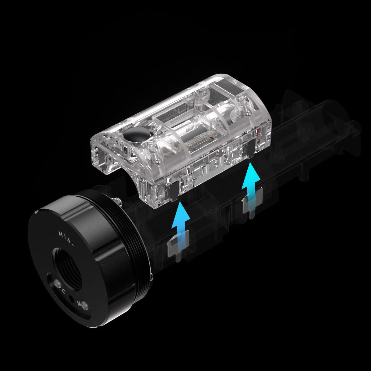 E-Shooter Split Oil Tank for Flare Smoky BT Tracer Unit (B001)