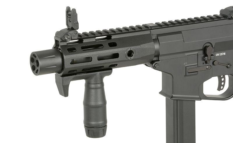 Cyma Platinum 9mm Rapid Strike AEG Carbine (PDW – Black – CM106) (I)
