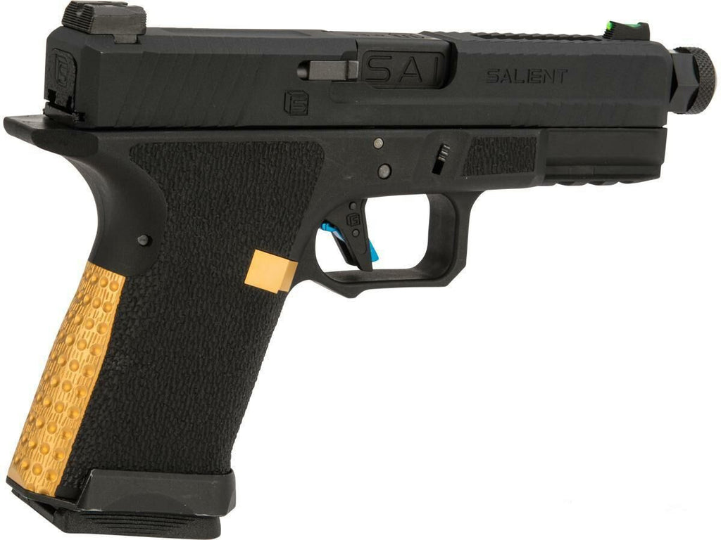 Salient Arms International x EMG BLU Gas Blowback Pistol (Compact - Black)
