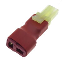 Deans Female to Mini Tamiya Male Battery Adapter (No Wires)