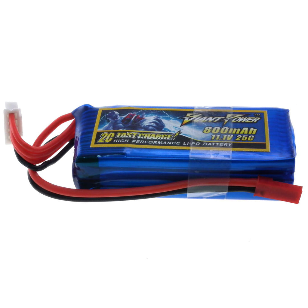 Giant Power  – 11.1V 800mAh 25C/50C LiPo Airsoft Battery (Deans)