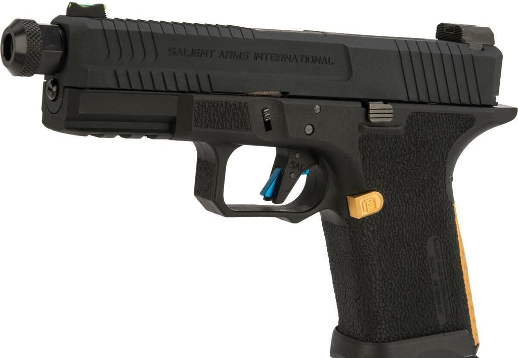 Salient Arms International x EMG BLU Gas Blowback Pistol (Compact - Black)