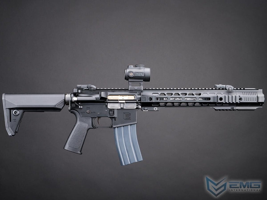 EMG x Cyma SAI GRY 10.5" MWS Gas Blowback Rifle (SAI.1702-LS BK - Black)