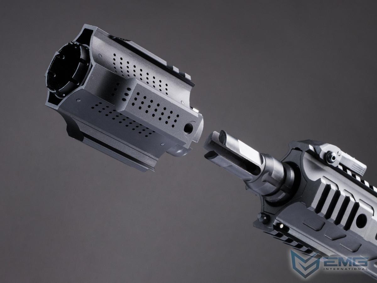 EMG x Cyma SAI GRY 10.5" MWS Gas Blowback Rifle (SAI.1702-LS BK - Black)