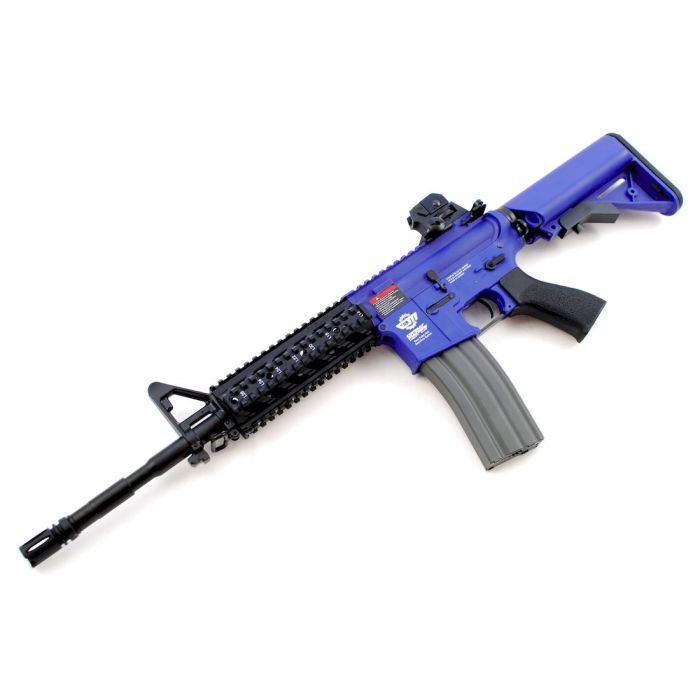 G&G CM16 Raider Dual-Tone Blue AEG – Combat Machine Series