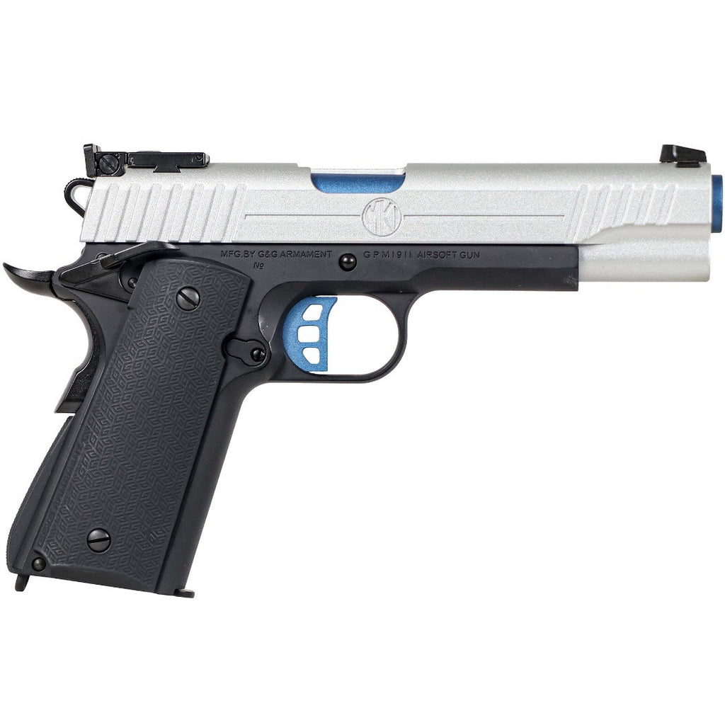 G&G GX45 MkI (EU) (Silver) GBB Pistol (N)