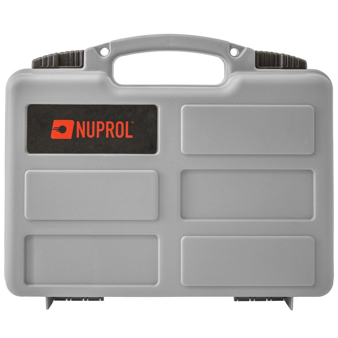 Nuprol Essential Pistol Case (P&P Foam) (Grey) (N)