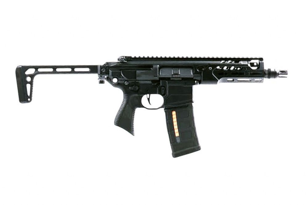 Salvo Precision MCX Rattler LT RSAR999 7.75" (MWS GBBR - G104-3D - Black) (I)