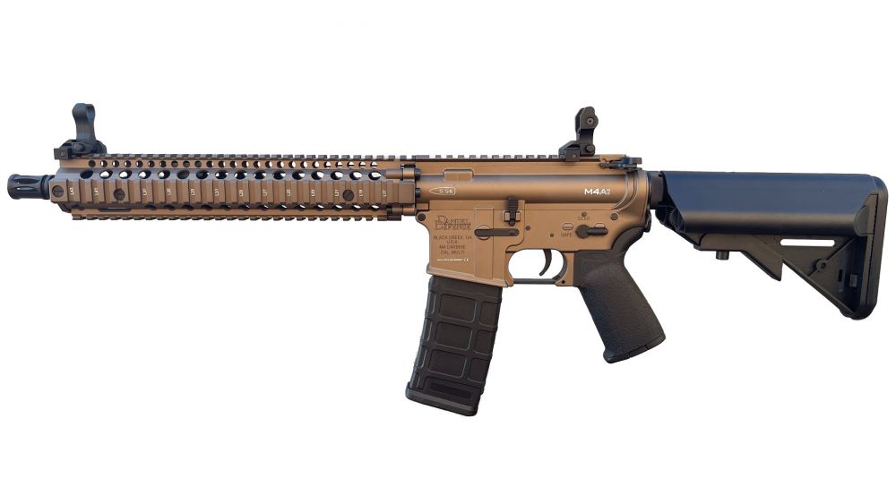 EMG x Daniel Defense DDM4 AEG (by Cyma - Platinum QBS Gearbox DE/Tan - CM105DDL-DE) (I)