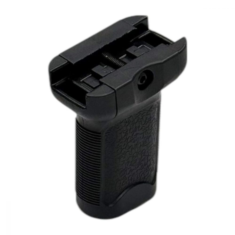 Double Bell - Tactical Angled Fore Grip for 20mm Picatinny Rail (Black) (I)