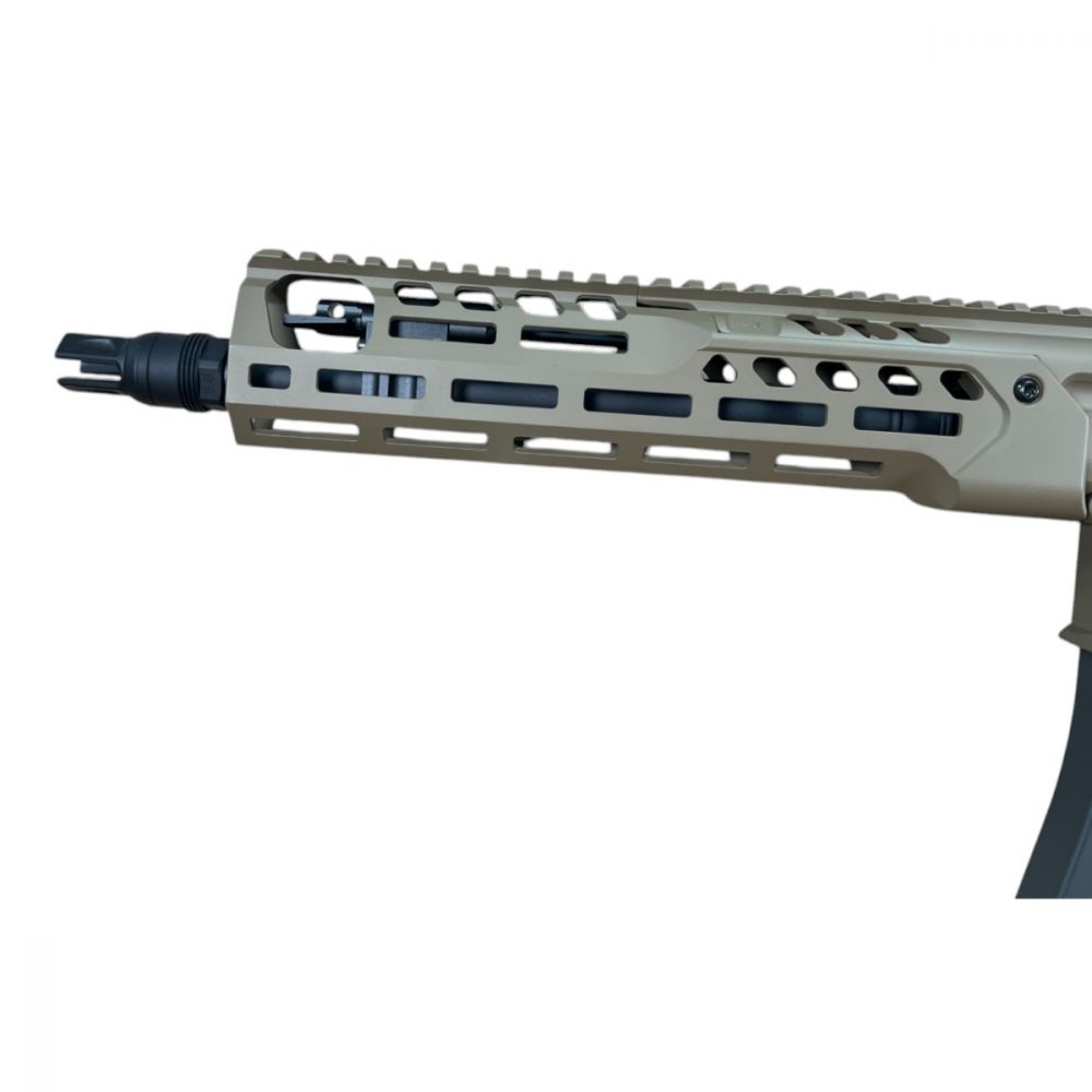 Salvo Precision MCX 11.5 Spear LT GBBR (Steel Bolt – MWS – G104-3B TAN)