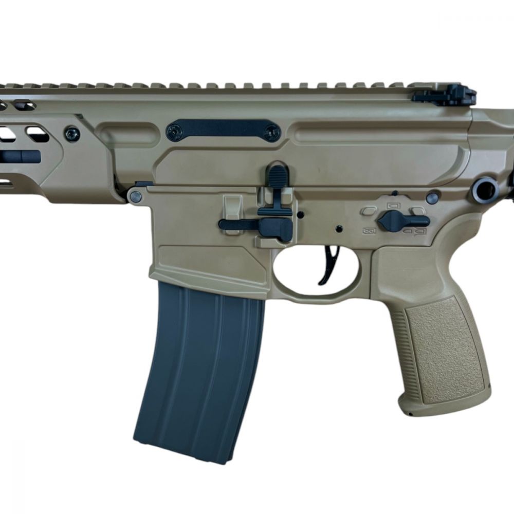Salvo Precision MCX 11.5 Spear LT GBBR (Steel Bolt – MWS – G104-3B TAN)