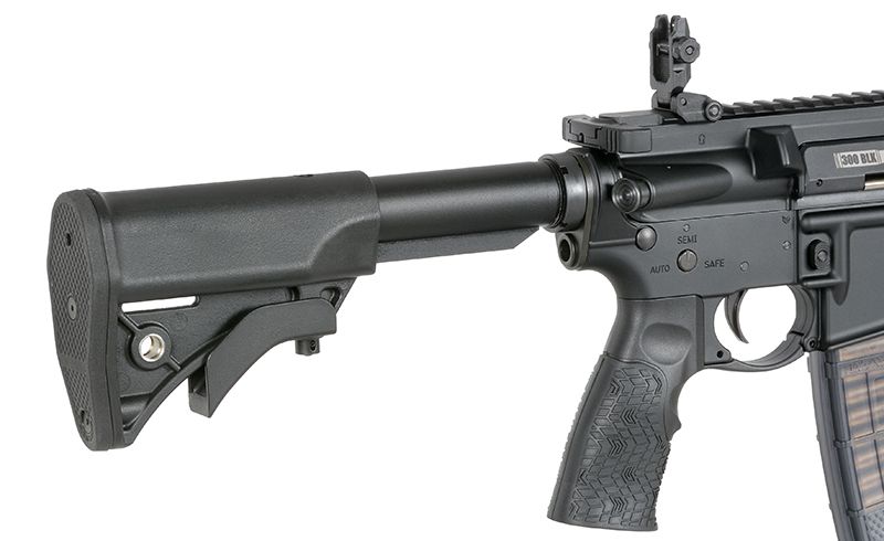 Daniel Defense x EMG DDM4 PDW SBR MWS Gas Blowback Rifle by Cyma (Black)